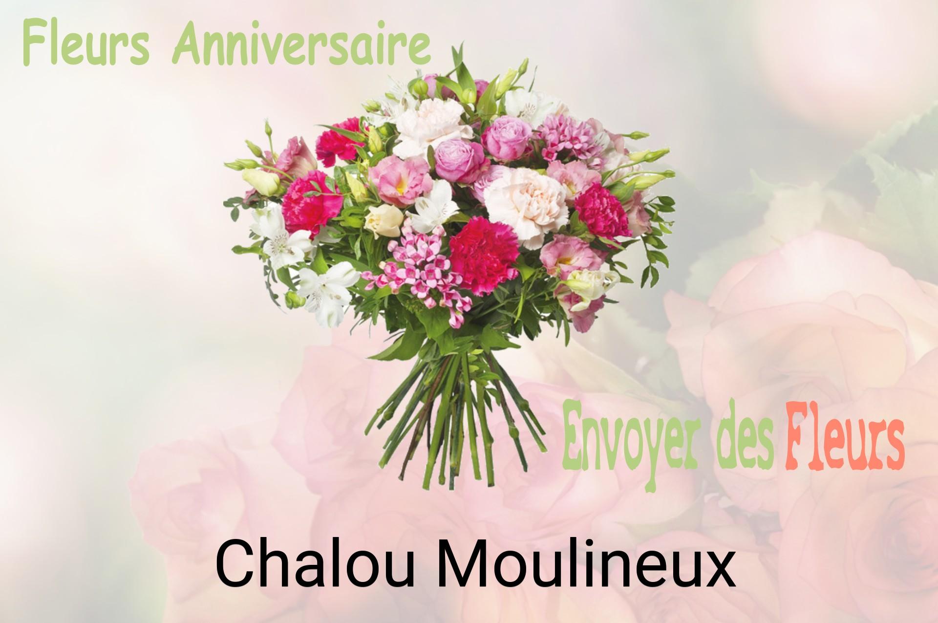Bouquet de fleurs d’anniversaire livré à Chalou-Moulineux